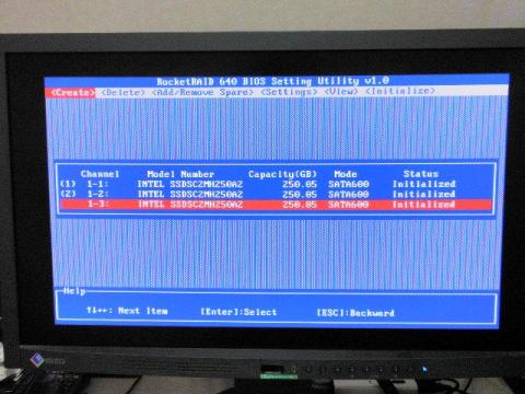 3台ともEnterキーで選択します