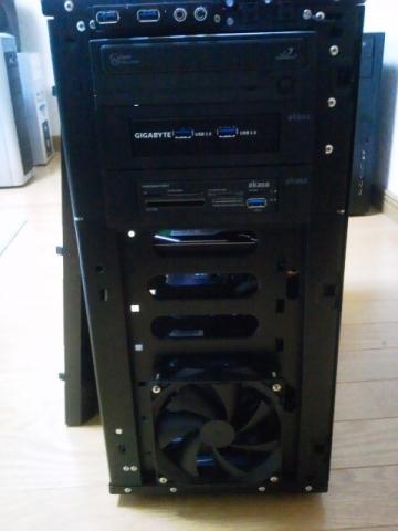 フロントパネル取り外し