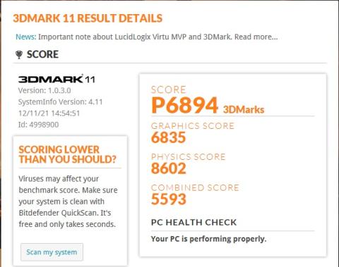 3DMark 11