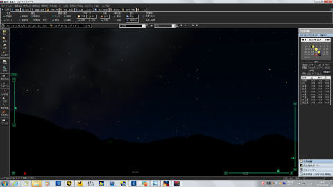 緯度と経度を入れて地形も表示させる