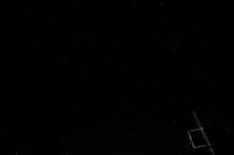 自宅前で見上げてみると…