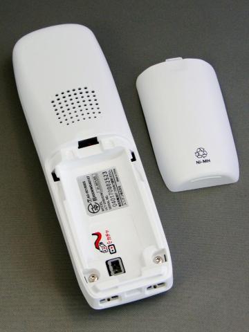 子機本体(ウラ)