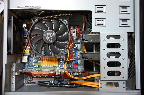 CPUクーラー搭載図(ZIPANG2)