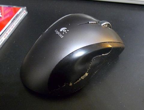 ゴムコーティングを剥がす!