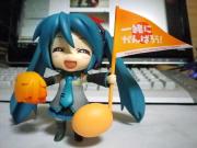 ねんどろいど 初音ミク 応援ver.音符フラッグ手持ち