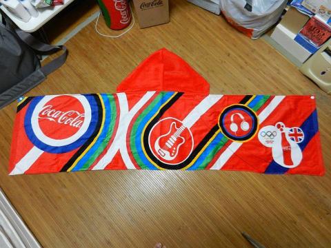 ビートフードタオル デザインE コカ・コーラデザインバージョン