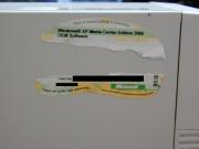 MediaCenterのライセンスシール