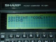 プログラムを入力