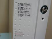 スペックと値札シール