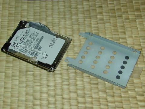 HDDがはずれた(・∀・)