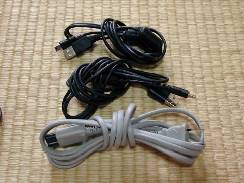 まだ用途のあるケーブル達
