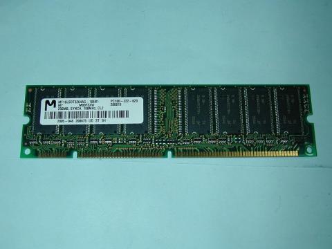 懐かしのPC100 SDRAM