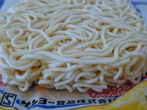 麺のどアップ(^^;