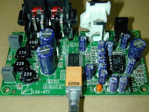 アンプ基板の部品面