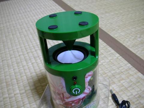 スピーカーユニット部分