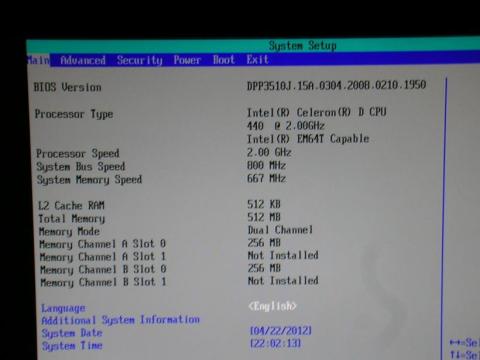 BIOSキタ――(゚∀゚)――ッ!