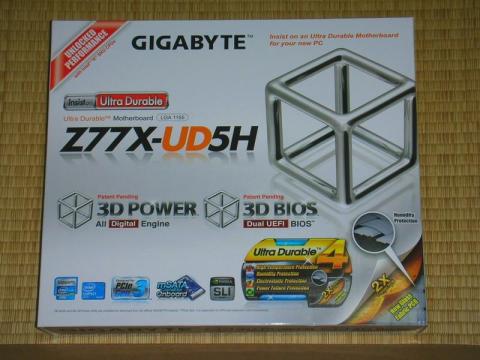 店頭でもよく見るGIGABYTEマザーの箱