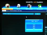 BIOSのPCI-E切替画面