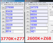 CrystalMark2004R3比較