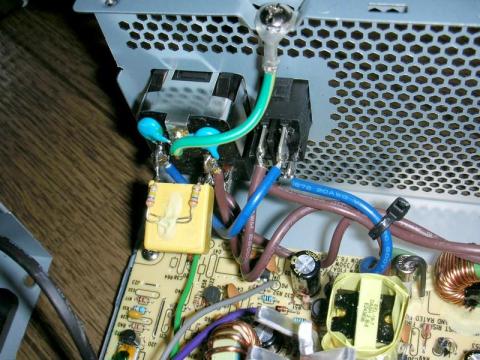 ACインレット部分