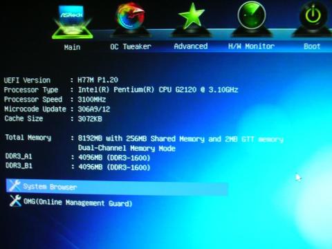 H77Mで問題なく認識(;゚∀゚)=3