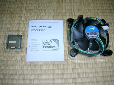 PentiumGとその付属品