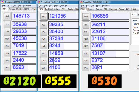 CrystalMark2004R3結果