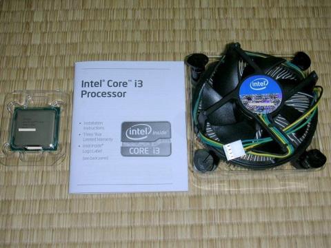 Corei3-3220とその付属品