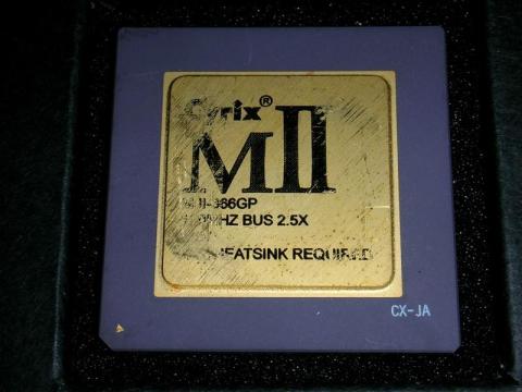 輝かしいMⅡプロセッサ!