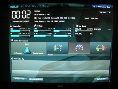 BIOSキタ――(゚∀゚)――ッ!