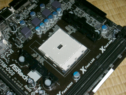 CPUソケット周り