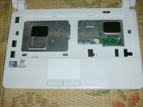 キーボードを外した後