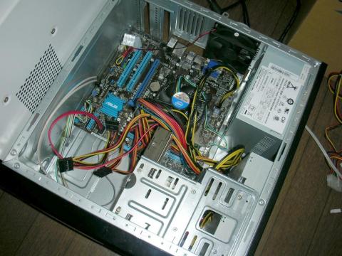 いつもの動作確認光景