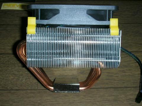 普通のトップフローな放熱板