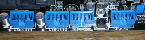 USB2.0ヘッダが豊富過ぎる・・・