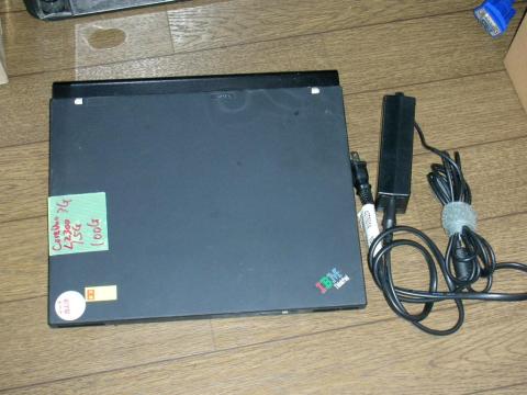 久々のThinkPadですね(;=゚ω゚)=333