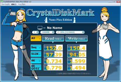 Crystal Disk Mark