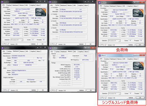 i7-980X(定格)CPU-Z