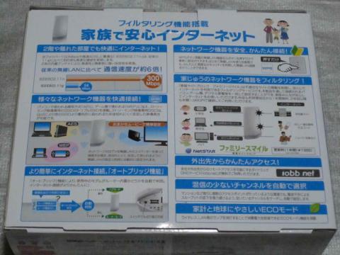 パッケージ裏面