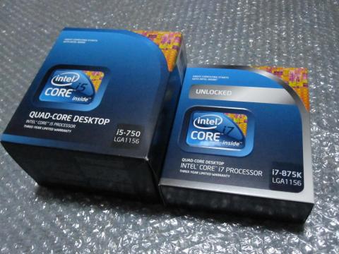 外箱比較(左はi5-750の箱)