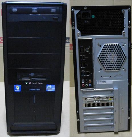 ケース前面と背面