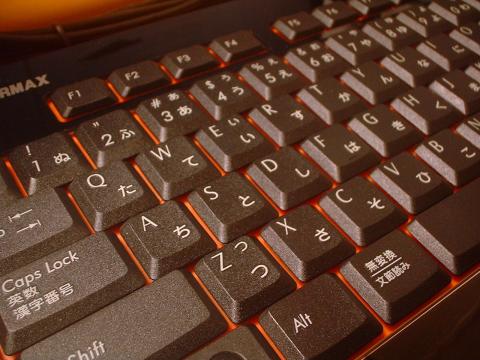 キー周りのディテール