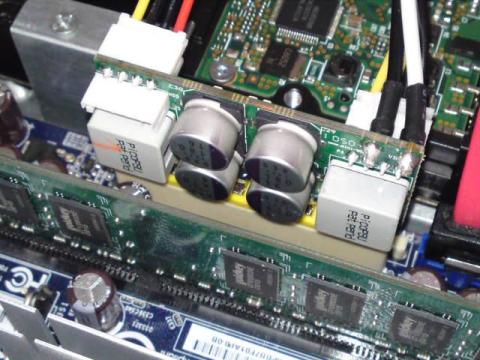 picoPSU 160 マザーボード装着