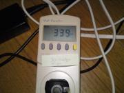 3DMark Vantage実行時の消費電力