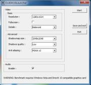 Call of Juarez DX10 Benchmarkベンチマーク時設定