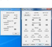 バイオハザード5 DX9 ベンチ実行時CPU/GPU温度