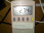 Cryostasis TechDemo PC消費電力