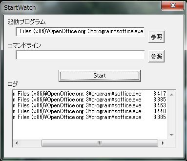OpenOffice 3.3 起動速度 Intel SSD 320