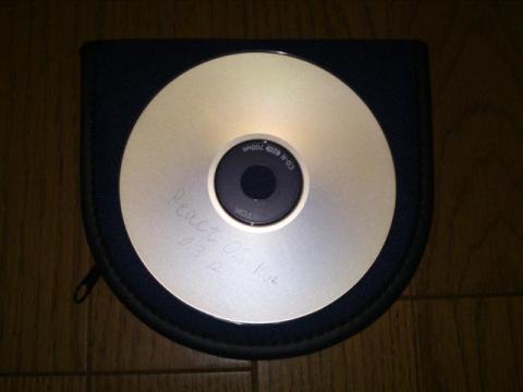 ケースの大きさはちょうどCDより少し大きい程度