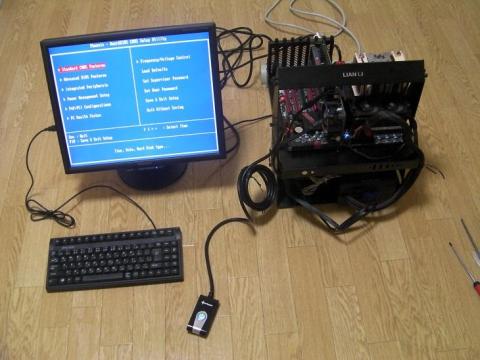 実際にM/Bを設置してみました。